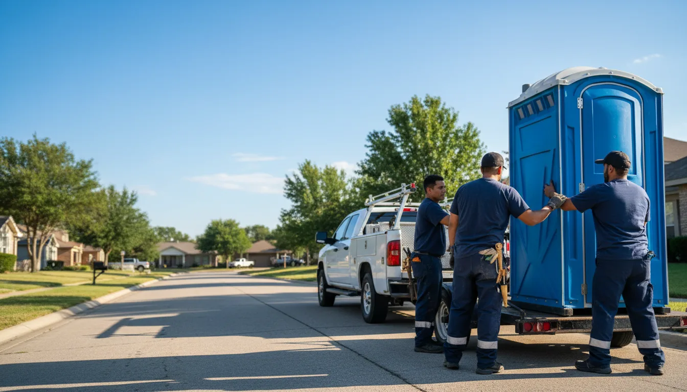 Portable Toilet Rental in West Columbia, TX near me